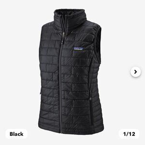 NEW Patagonia Women's Nano Puff Vest - Medium, Black, Unopened